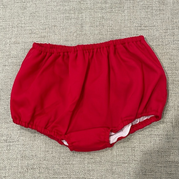 The Smocking Place Christmas top & bloomer set, size 3T 🎄 - Picture 3 of 5